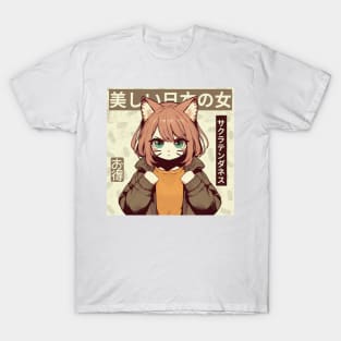 Nekomimi Girl from Japanese Comic - Pop Culture T-Shirt